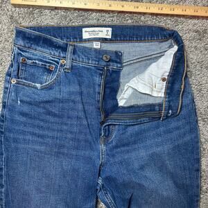 Abercrombie Size 28/6 The Ankle Straight Ultra HIgh Rise Curve Love